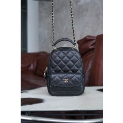 샤넬 Chanel 25c Mini Backpack Black 13cm