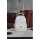 샤넬 Chanel 25c Mini Backpack White 13cm