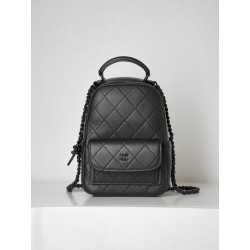 샤넬 Chanel 25c Mini Backpack Black 13cm
