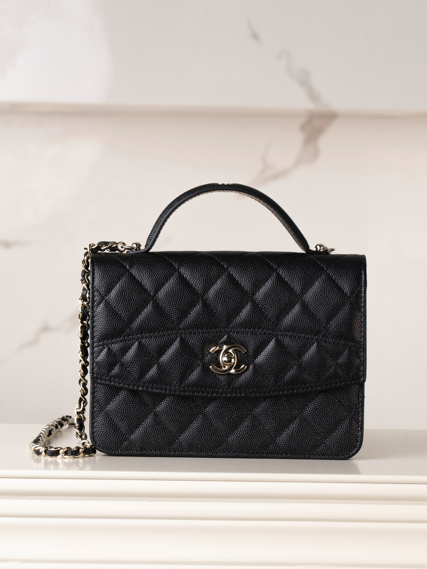 샤넬 Chanel 25c Mini Backpack Black 14cm