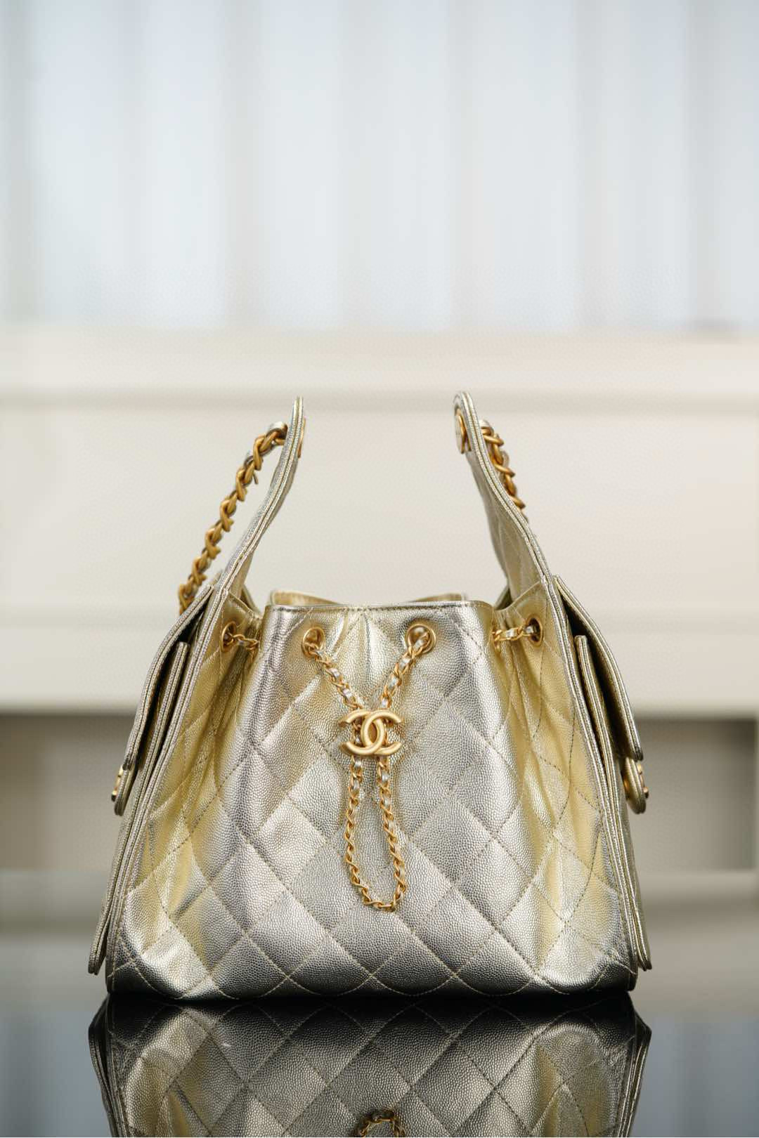 샤넬 CHANEL 25s 25Small Handbag AS5293 gold 26cm