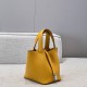 에르메스 Hermes Picotin 18cm TC 9D Jaune/silver