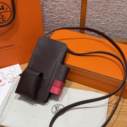 에르메스 Hermes Hermesway Epsom 0G Rouge Seller Q5 Rouge Casaque i6 Rose Extreme/silver