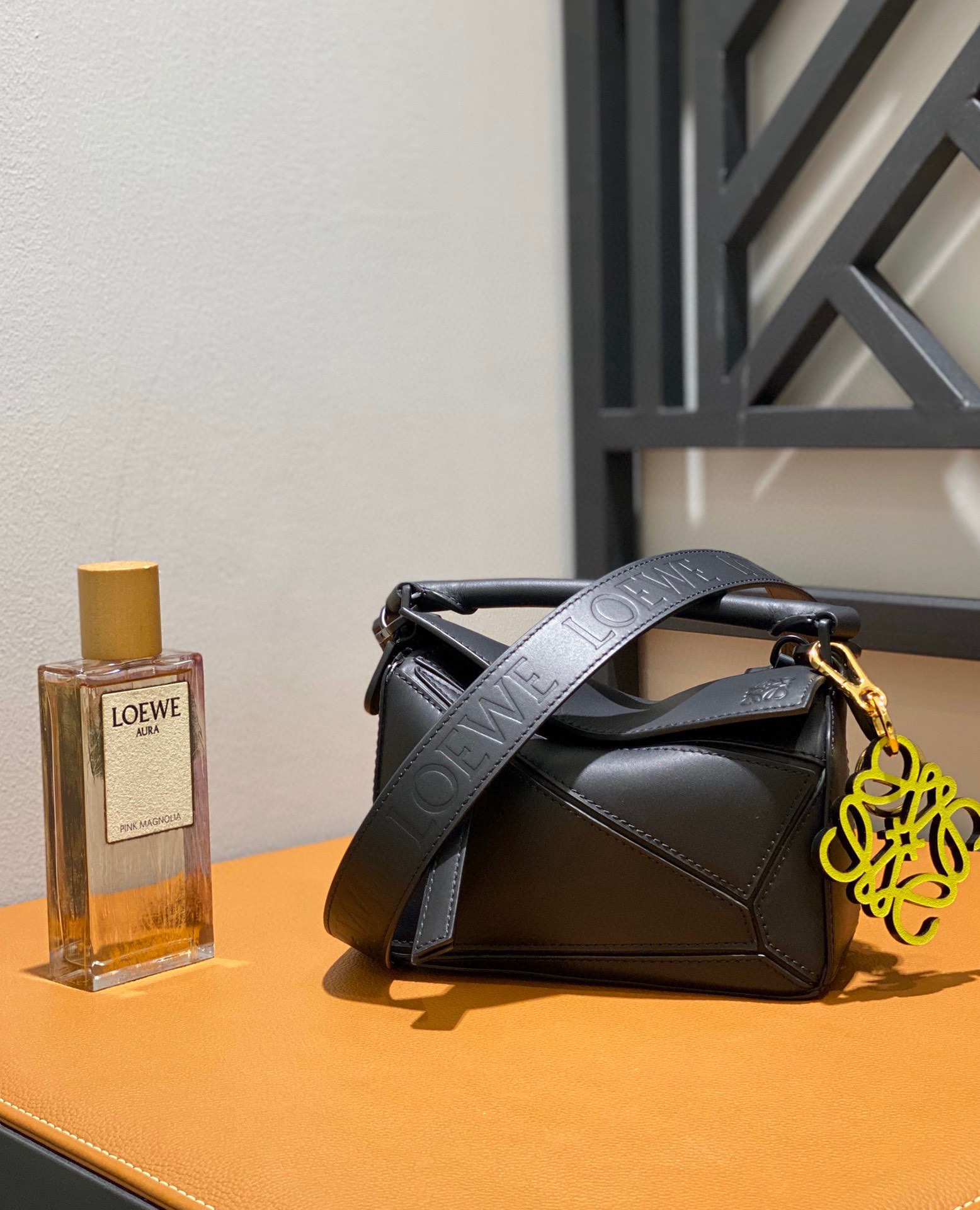 로에베 Loewe 66007 Puzzle 탑 핸들백 18cm