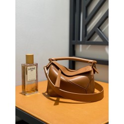 로에베 Loewe 66007 Puzzle 탑 핸들백 18cm