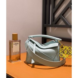 로에베 Loewe 66007 Puzzle 탑 핸들백 18cm