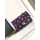 샤넬 Chanel Mini Classic Flap Bag Rainbow 20cm