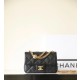샤넬 Chanel 24P Mini Flap Bag C-041 Black 20cm