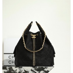 샤넬 CHANEL 25c AS5311 25Medium Handbag C-871 Black 30cm