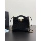 샤넬 Chanel 25P AS4133 31 Mini Shopping Bag 99338 Black 22cm