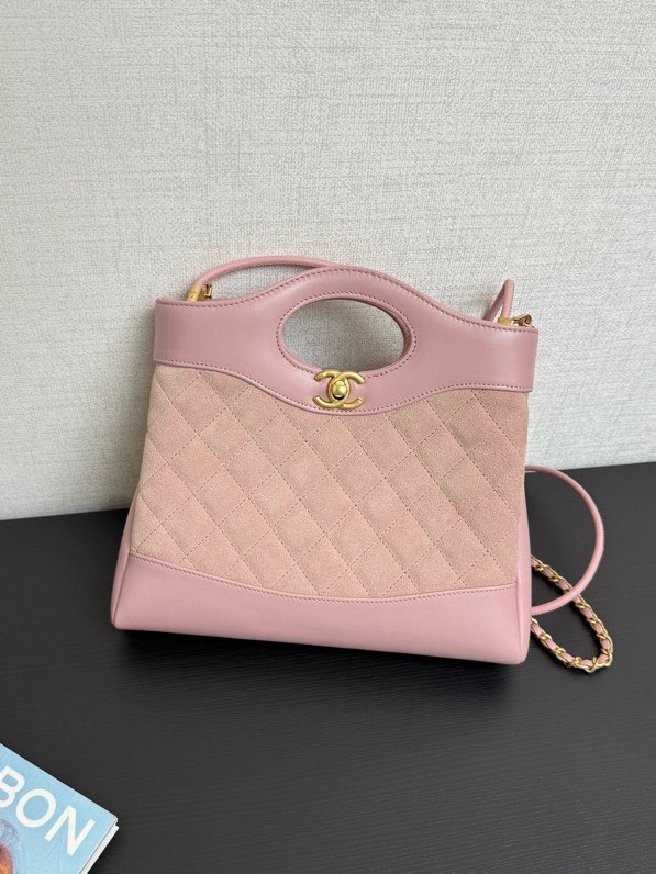 샤넬 Chanel 25P AS4133 31 Mini Shopping Bag 99338 Pink 22cm
