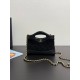 샤넬 Chanel 25P AP3656 31Shopping Bag Nano 99339 Black 20.5cm