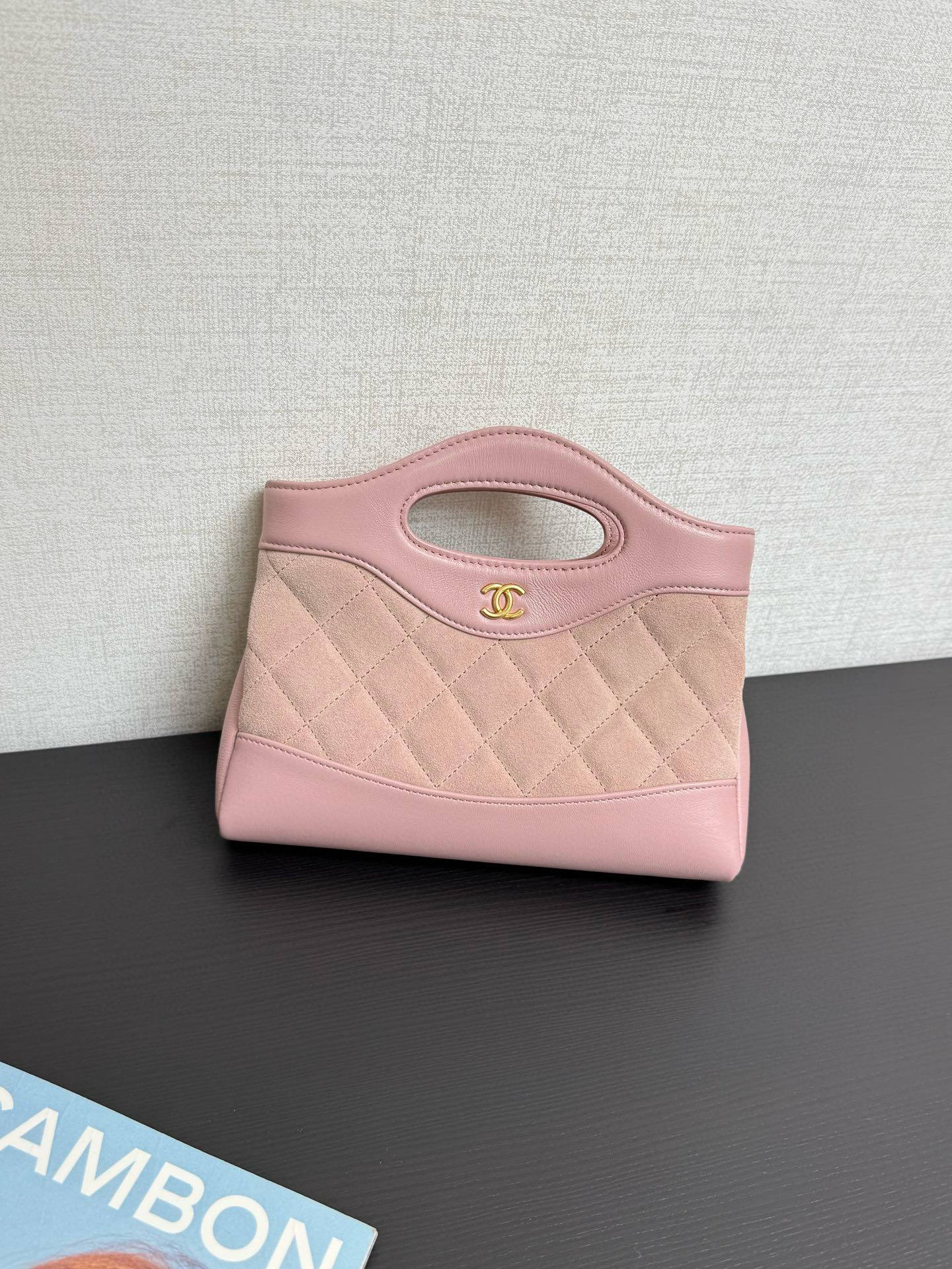 샤넬 Chanel 25P AP3656 31Shopping Bag Nano 99339 Pink 20.5cm