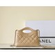 샤넬 Chanel 25P AP3656 31Shopping Bag Nano C-501 Milky brown 20.5cm