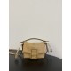 펜디 FENDI 8BS105 Mamma Baguette Nappa Leather Mini Bag Light Pink 16CM