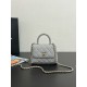 샤넬 Chanel Mini CoCo Handle Nano Flap Bag 99410 grey 14.5cm