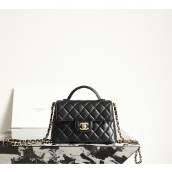 샤넬 Chanel 25P Kelly Handle bag C-041 Black 20cm