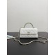 샤넬 Chanel 25s AP3238 Flap Phone Holder with Chain 99194 White 18cm