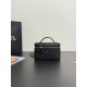 샤넬 Chanel 25c LP Long Vanity with chain 99448 Black 19cm