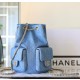 샤넬 Chanel AS5310 Backpack C-521 Blue 18cm