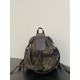 펜디 FENDI 7VZ070 FF Jacquard Strike Medium Backpack