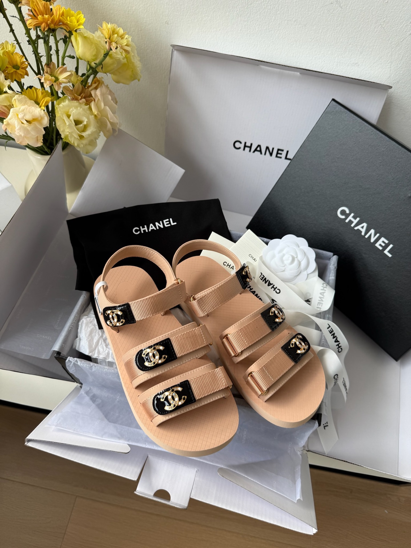 샤넬 CHANEL 샌들
