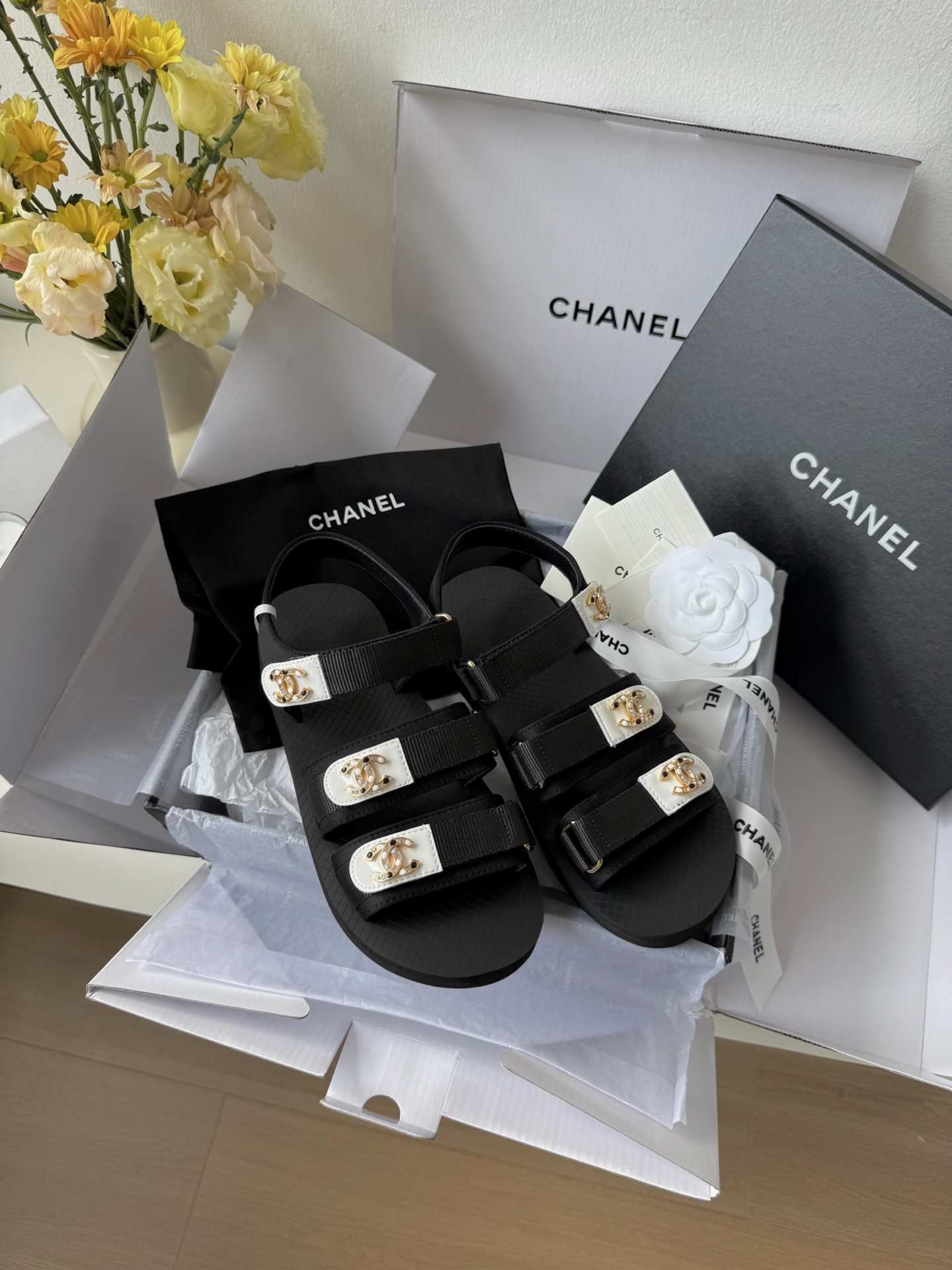 샤넬 CHANEL 샌들