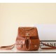 샤넬 Chanel Medium Backpack C-051 Caramel 20cm