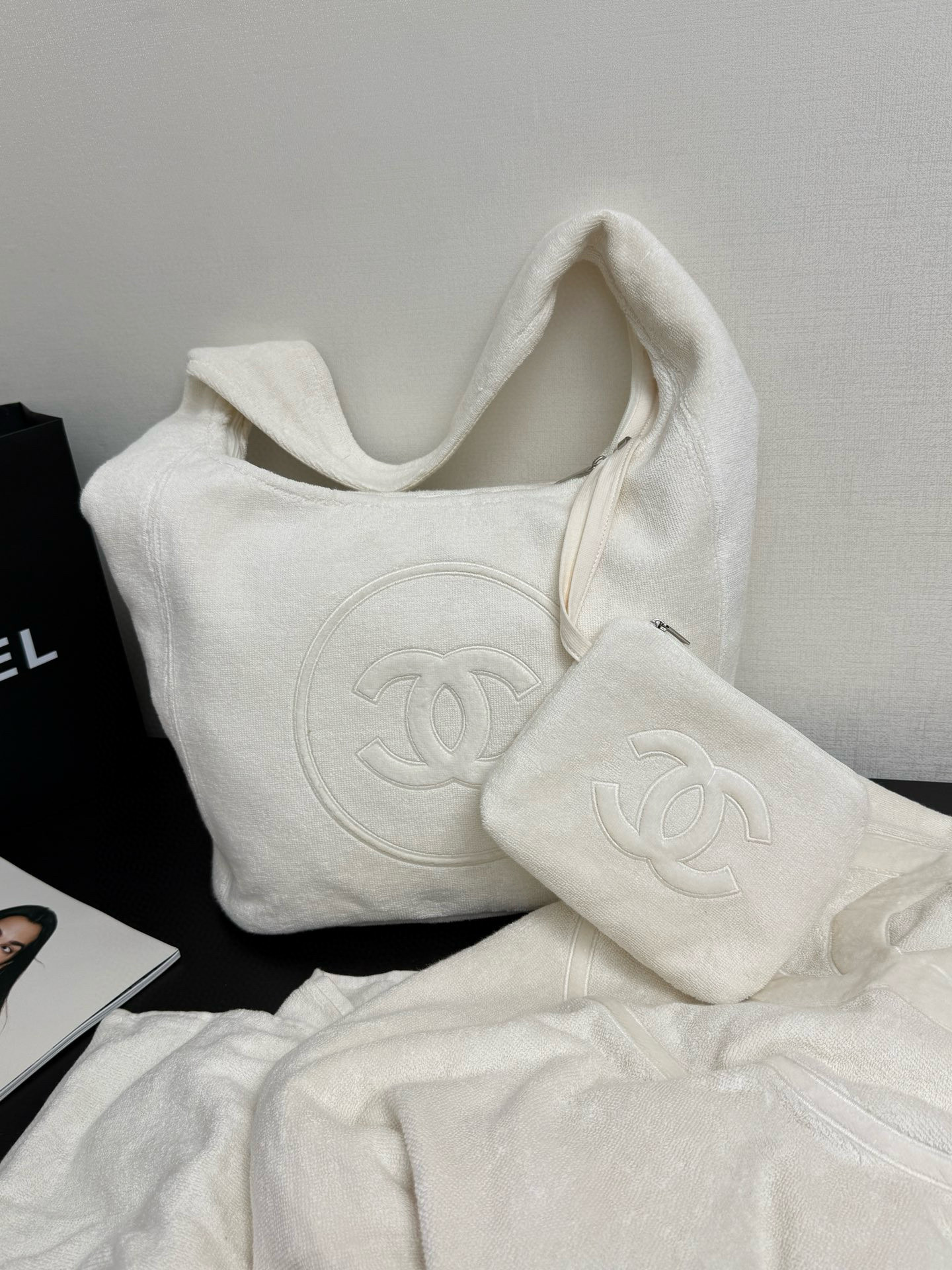 샤넬 Chanel 25M AAA938 Beachwear Set Ivory