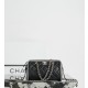 샤넬 Chanel Bowling Bag C-031 Black&White 18.5cm
