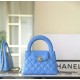 샤넬 Chanel AS4416 Kelly Nano C-521 Blue 13cm