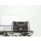 샤넬 Chanel 25P Flap Bag C-531 Black 18cm
