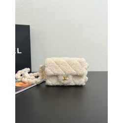 샤넬 Chanel 24K Mini Flap Bag with Top Handle 99415 Apricot 18cm