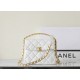샤넬 Chanel 24s Clutch with Chain White 19cm