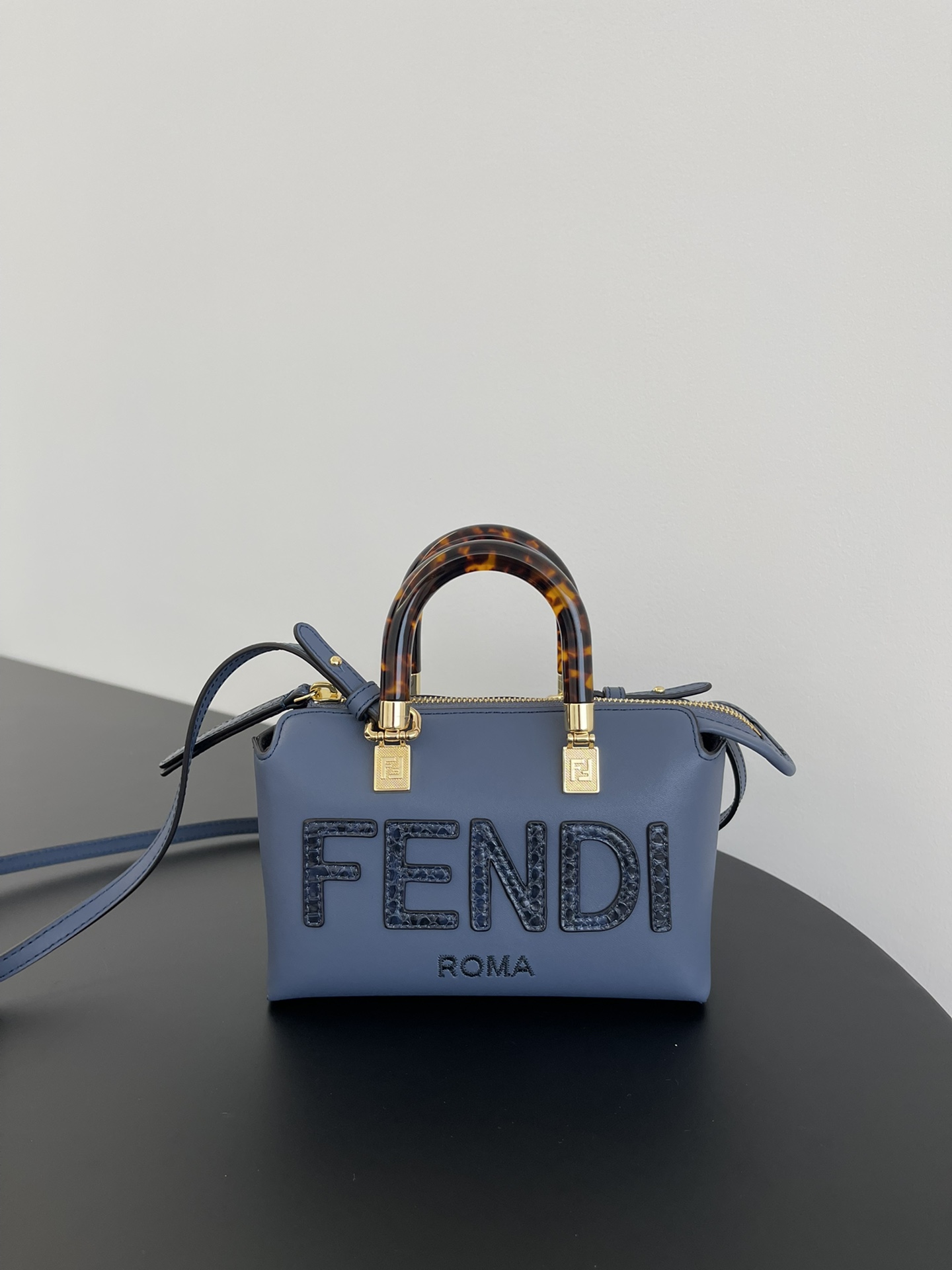 펜디 FENDI By The Way Canvas Mini Boston Bag