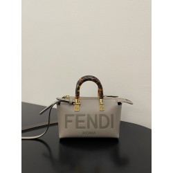 펜디 FENDI By The Way Canvas Mini Boston Bag
