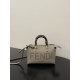 펜디 FENDI By The Way Canvas Mini Boston Bag