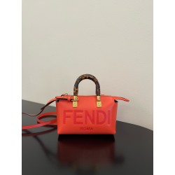 펜디 FENDI By The Way Canvas Mini Boston Bag