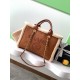 샤넬 Chanel AS3257 Tote bag Brown 32cm