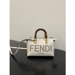 펜디 FENDI By The Way Canvas Mini Boston Bag
