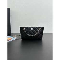 샤넬 Chanel 25C Mini Tote bag Black 17cm