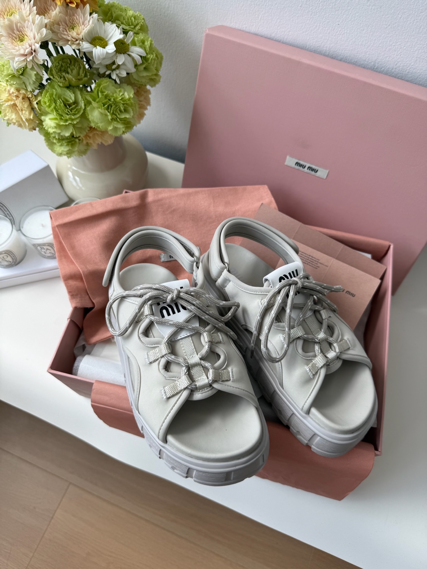 미우 미우 Miu Miu 샌들