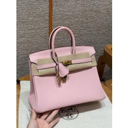 에르메스 Hermes Birkin 25cm Swift 3Q Rose Sakura/gold