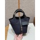 에르메스 Hermes Picotin Cargo 18cm Canvas and Swift 2Z Blue Niut/gold