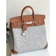 에르메스 Hermes Birkin Hac 40cm Togo 37 Gold/silver