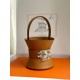 에르메스 Hermes Tasche Mini Medor Epsom 2S Sesame/silver