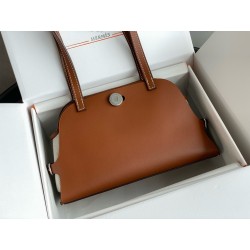 에르메스 Hermes Tablier Sellier 26cm Swift 37 Gold/silver