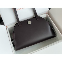 에르메스 Hermes Tablier Sellier 26cm Swift 46 Ebene/silver