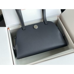 에르메스 Hermes Tablier Sellier 26cm Swift 85 Ardoise/silver