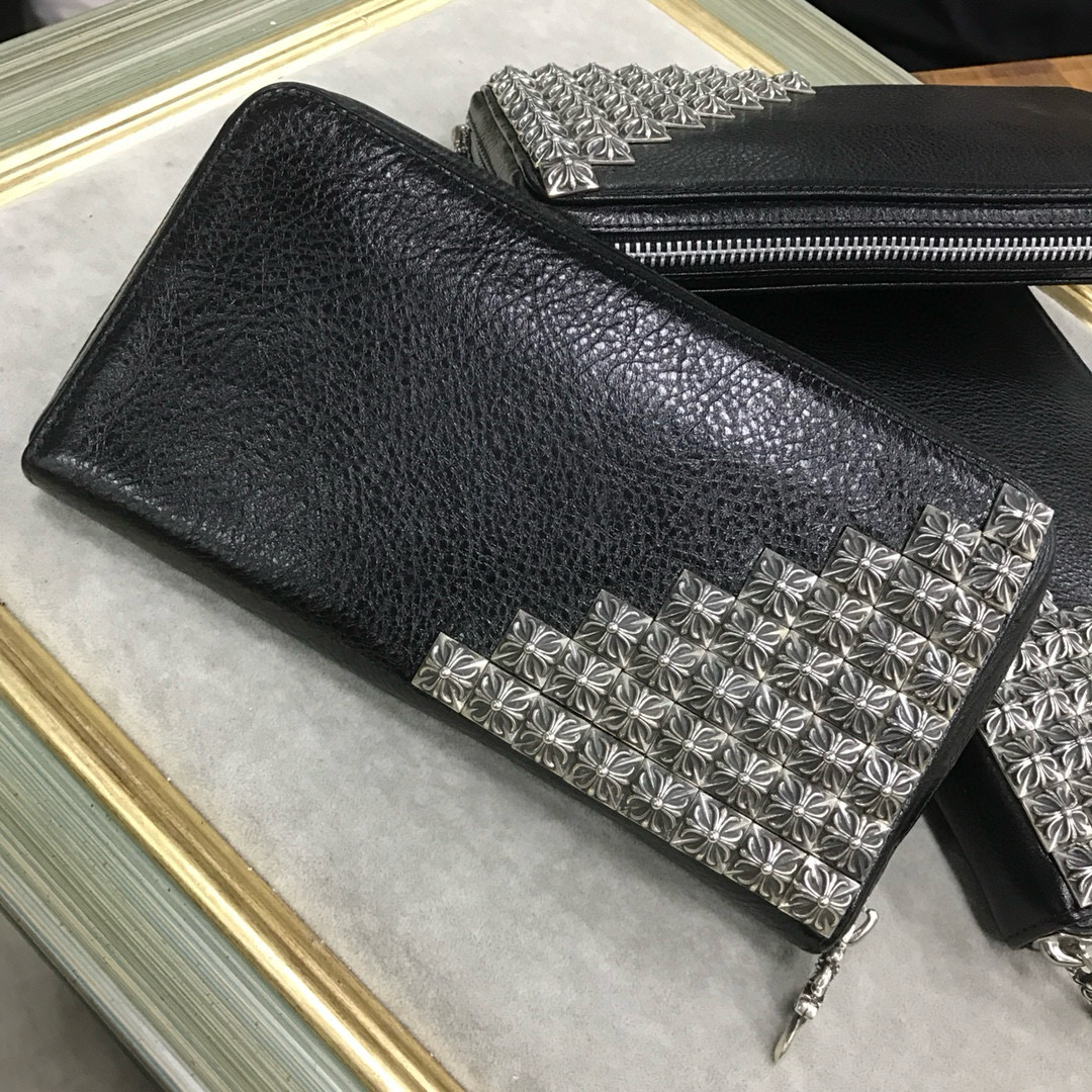 크롬하츠 Chrome Hearts CHQ023 지갑 Black